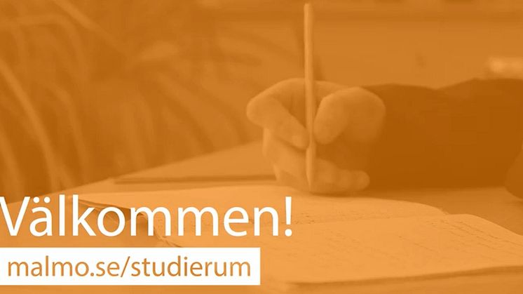 Studierum för gymnasieelever på Malmös fritidsgårdar, malmo.se/studierum