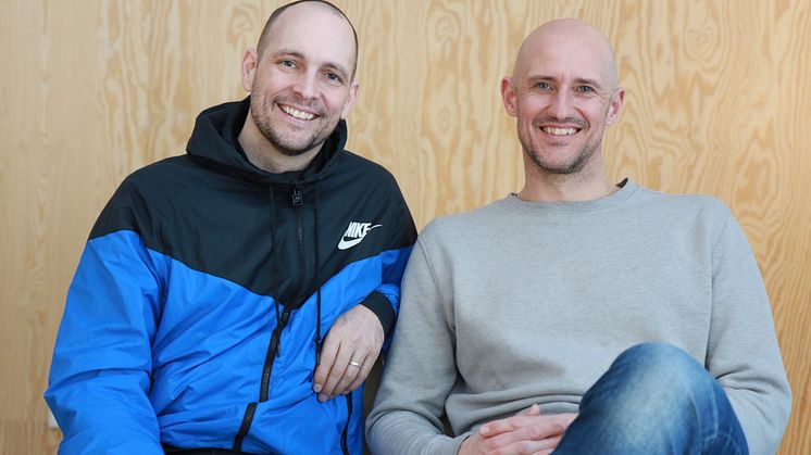 Grundarna Simon Dahl och Mikael Östberg