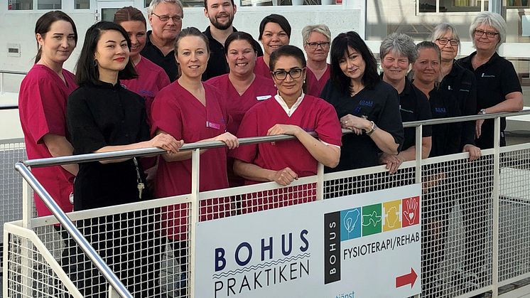Medarbetare på Bohuspraktiken och Bohus Fysioterapi/Rehab.