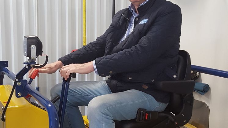 Bengt Berg, bördig från Västerås men Västsverige trogen sedan många år. 