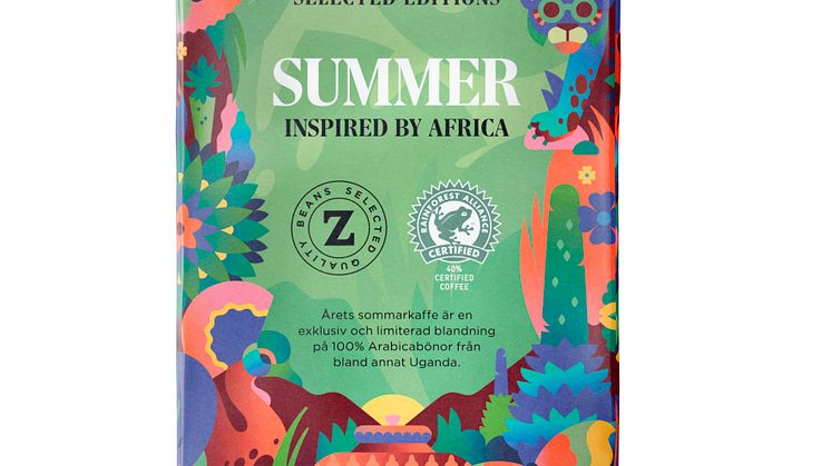 Årets sommarkaffe från Zoégas - med inspiration från Afrika