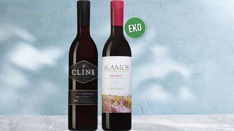 Klassiker i klimatsmartare förpackning: Två röda Systembolagsklassiker går över till PET-flaska