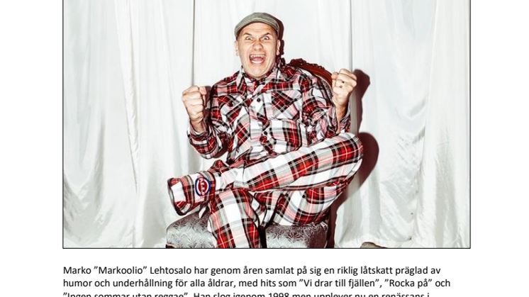 Markoolio tar över Furuviks Stora Scen