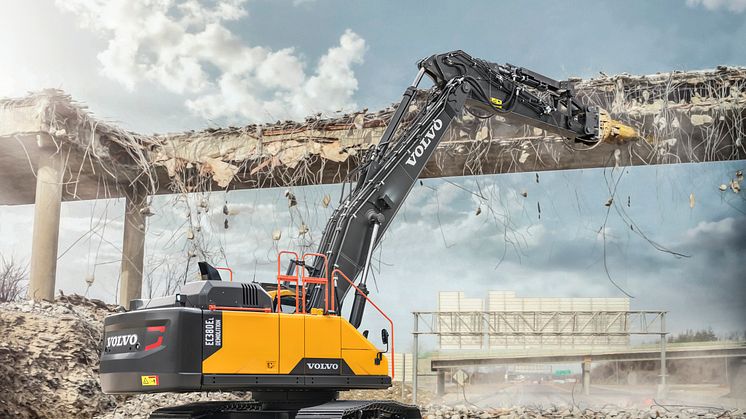 Volvo EC380E Straight Boom - hero image