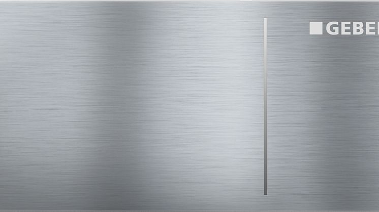 Geberit spolplatta Omega70 - borstat stål