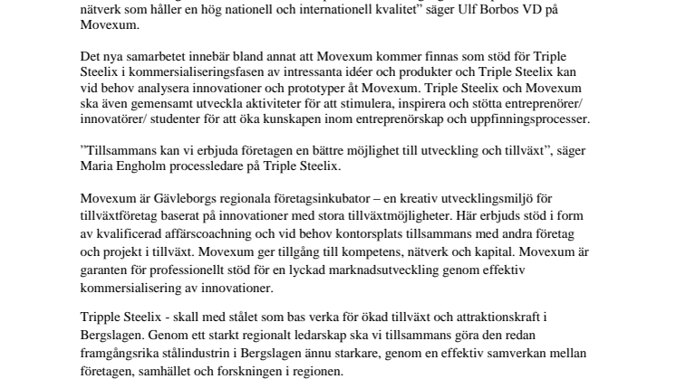 Nytt samarbete stärker konkurrenskraften i regionen