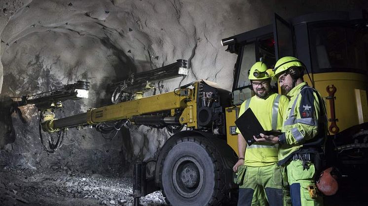 Zinkgruvan Mining och Telia bryter ny mark