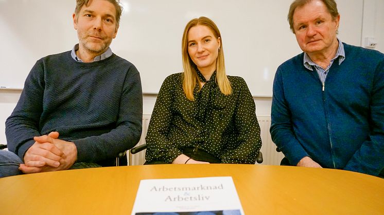 Ulf Ericsson, Elin Ekelund och Pär Pettersson