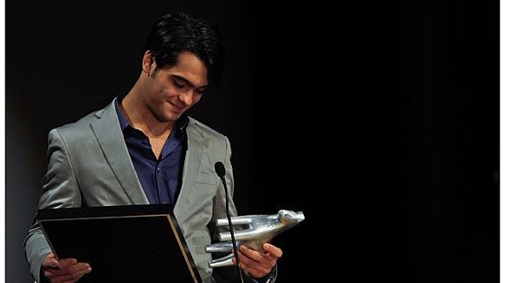George Pistereanu, bästa manliga skådespelare på Stockholms Filmfestival 