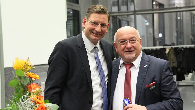Prof. Dr. László Ungvári als Präsident der Technischen Hochschule Wildau feierlich verabschiedet