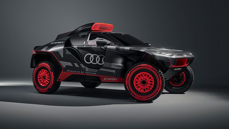 Audi tester fremtidig teknologi ved Dakar Rally med Audi RS Q e-tron