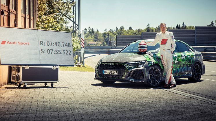 Frank Stippler fra Audi Sport og rekord-tiden fra Nürburgring Nordsløjfen