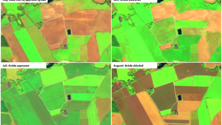 Satellitbilder serie