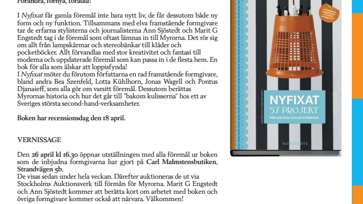 Nyfixat - 57 projekt för dig som gillar återbruk