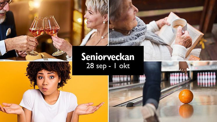 Seniorvecka med föreläsningar, rörelse och underhållning