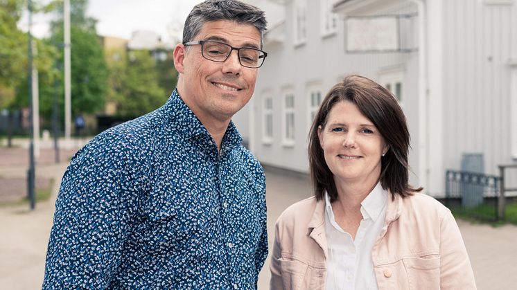 Christian Johansson och Martina Johansson