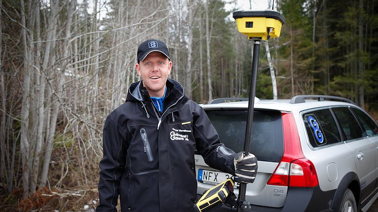 Götene Grävtjänst – Ligger i framkant med iCON gps 60