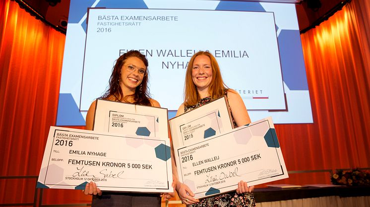 Ellen Walleij och Emilia Nyhage