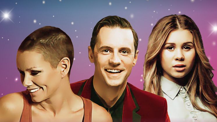 ”White Christmas” med Lisa Ajax, Linda Bengtzing och Stefan Odelberg m.fl.