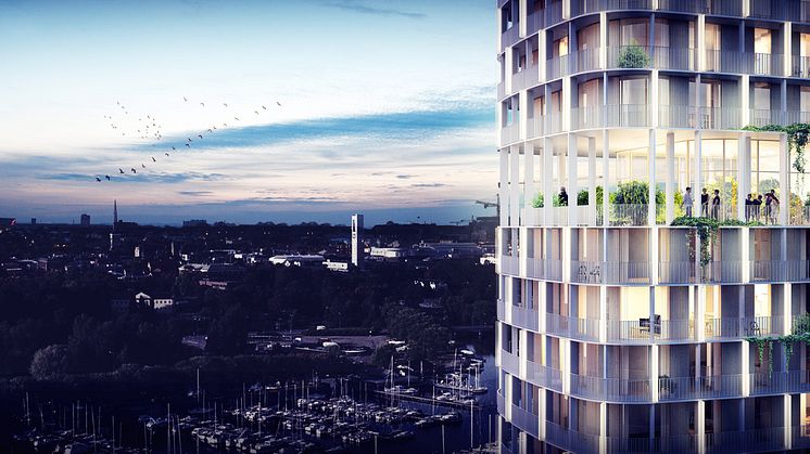 Riksbyggen vill ge Västerås ett nytt landmärke med 150 nya bostäder