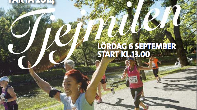 Pressinformation från Tjejmilen