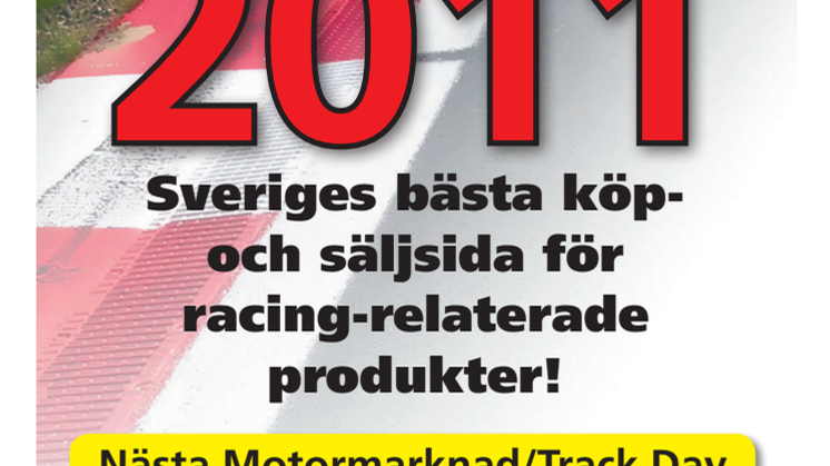 Välkommen till ”RacingSports Motormarknad och Trackday” 