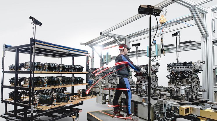 Ford bruker avansert bevegelsesteknologi for å forbedre bilproduksjonen