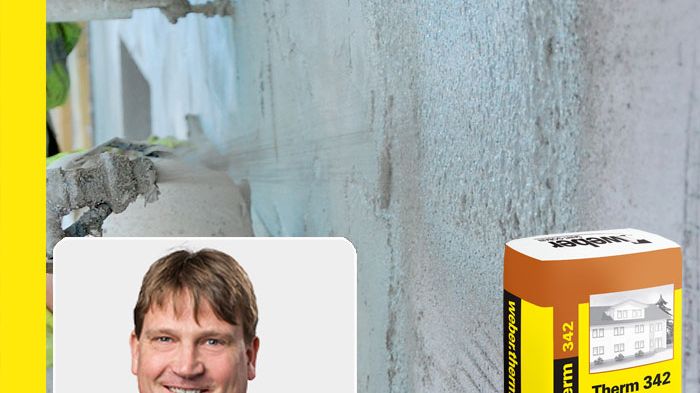 Henrik Jönsson på AB Karlssons fasadrenovering har webertherm 342 som sin Weber-favorit
