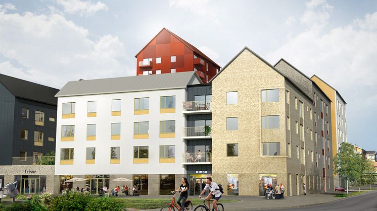 Fastigheten ligger i anslutning till kvarteret Tallen där Lindbäcks planerar byggnation av 110 hyresrätter. 