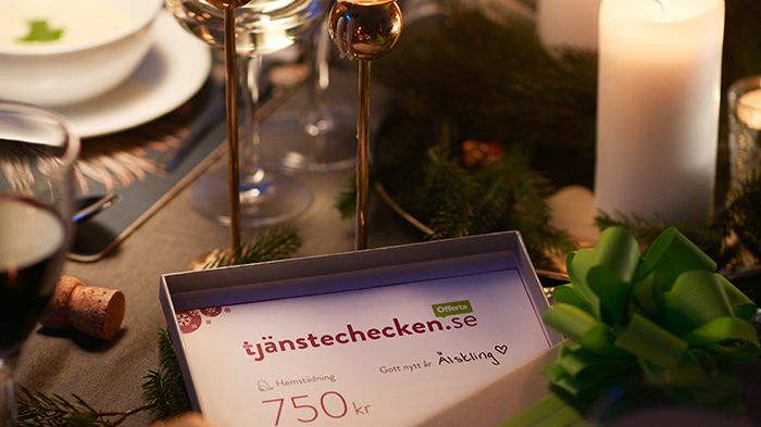 Offerta lanserar Tjänstechecken.se - Årets riktiga julklapp 