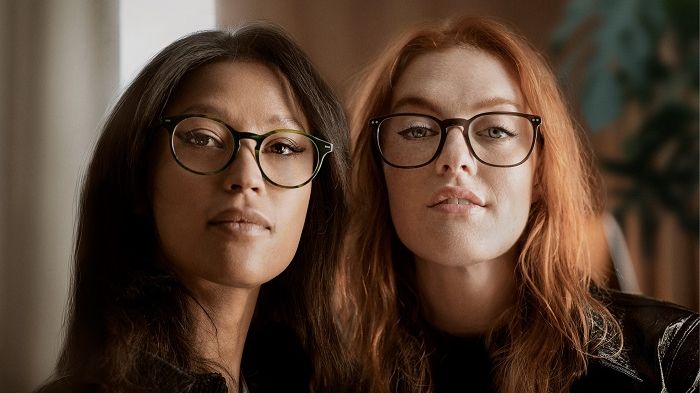 Icona pop i Synsams höstkollektion