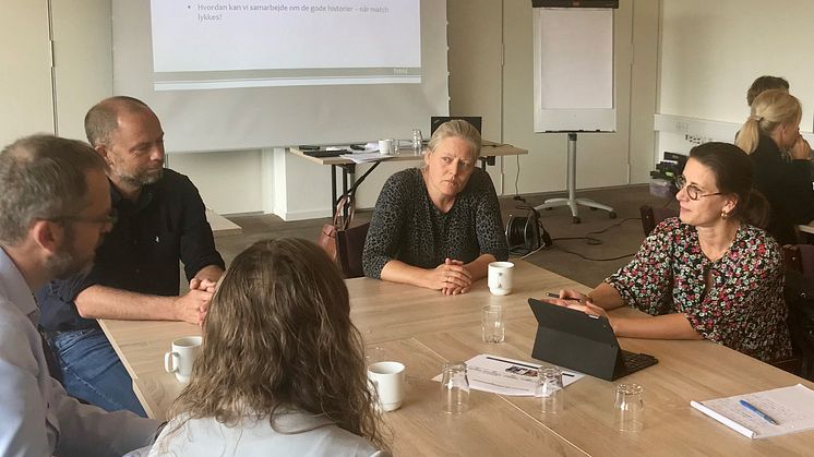 Allan Busk: - Der er et stort potentiale i, at virksomheder, de faglige organisationer, andre interesseorganisationer og kommunen samarbejder på nye måder. Vi har i dag udvekslet og udviklet flere idéer og initiativer, der kan styrke samarbejdet. 