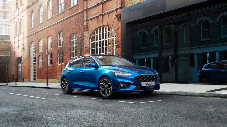 Nye Ford Focus EcoBoost hybrid med 17% lavere drivstofforbruk