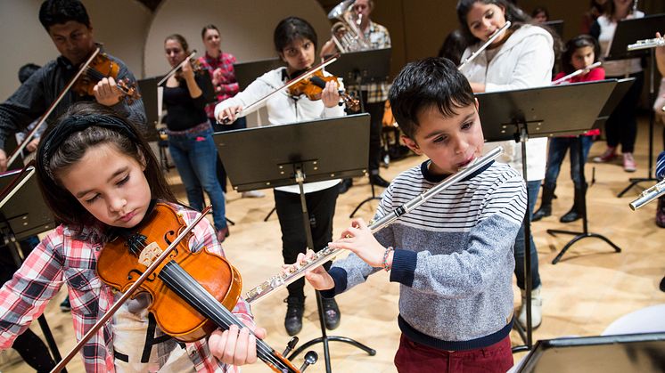 El Sistema på Stadsbiblioteket: Stor nog!