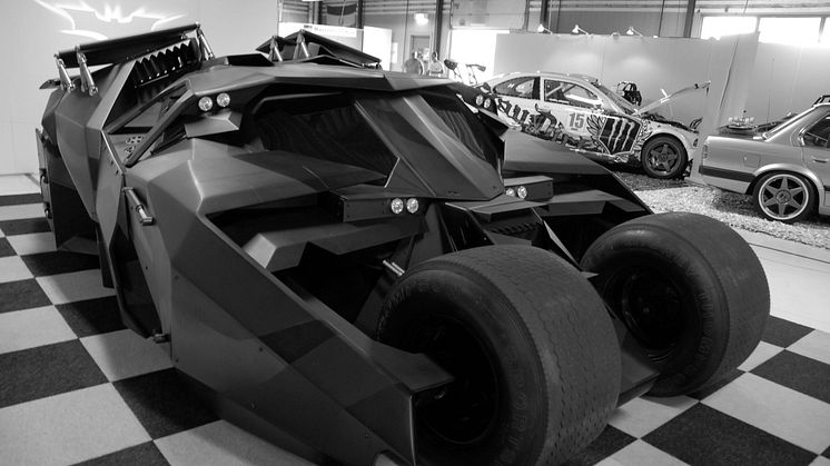 Batmobil, Mustangutställning och Verktygsbodens MGB - på Sportvagnsträffen 2014