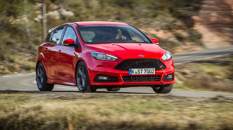Helt nye Ford Focus ST - nå også i dieselversjon