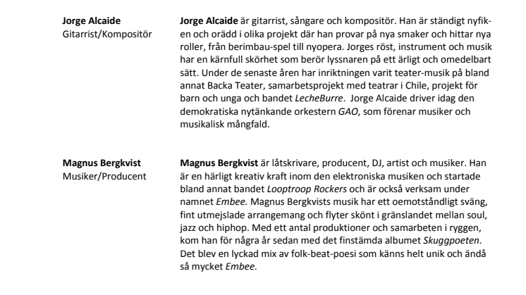 Motiveringar Årets kulturstipendiater och pristagare