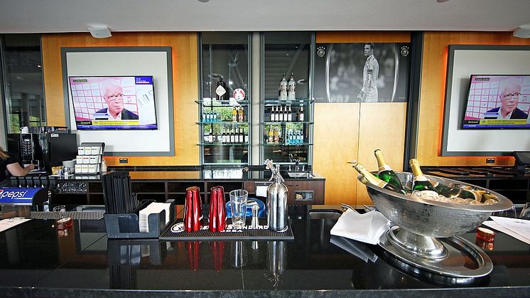 Bartresen der Sportsbar in der Arena Leipzig