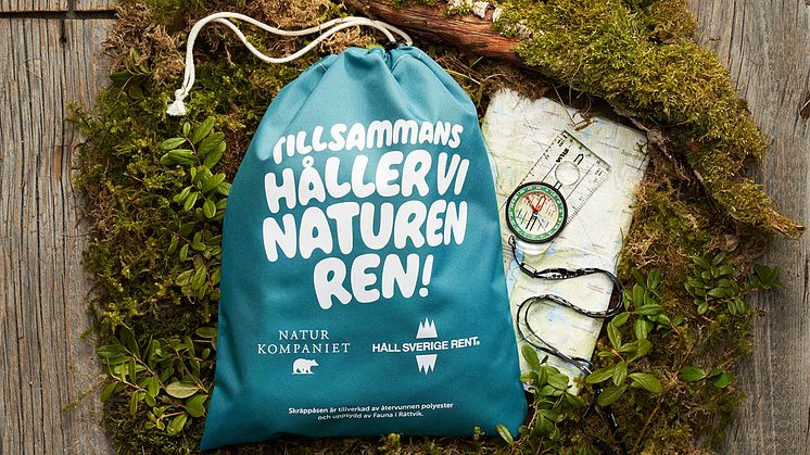 Naturkompaniet uppmanar till skräpplockning