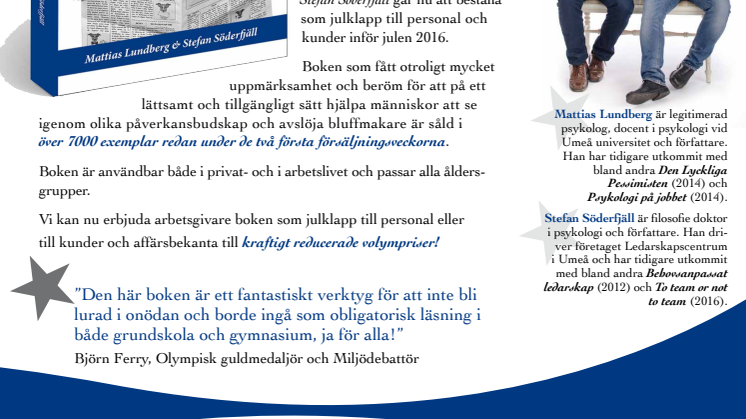 Årets bokjulklapp: Det är sant - det stod ju i tidningen