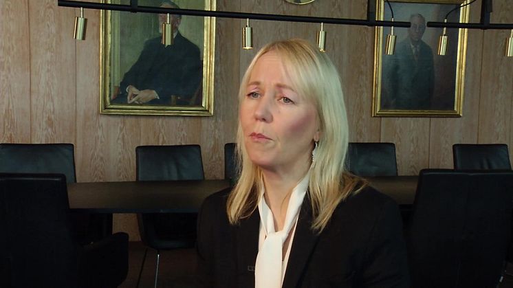 Kathrine Löfberg, mottagare av Guldklubban i klassen onoterade bolag 2019