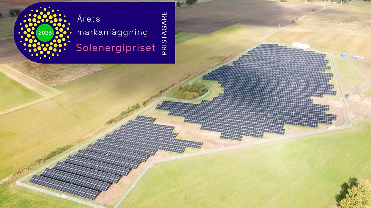 Solpark i Klippan från sydöst