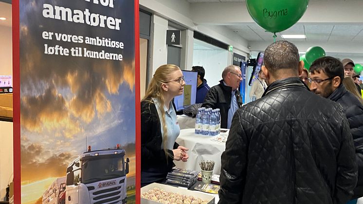Bygma på jobmesse 