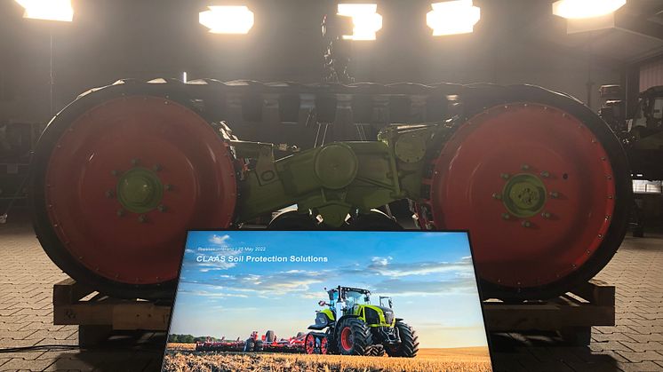 Harsewinkel/Paderborn, May 2022. In the summer of 2022, CLAAS Industrietechnik in Paderborn can look back on 25 years of development and production of its own TERRA TRAC drives and 35 years of TERRA TRAC experience.