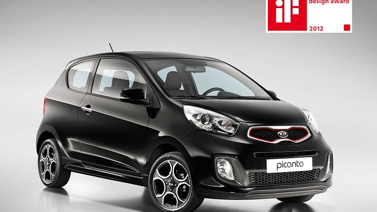 iF prestigefulla designpris till Kia Picanto