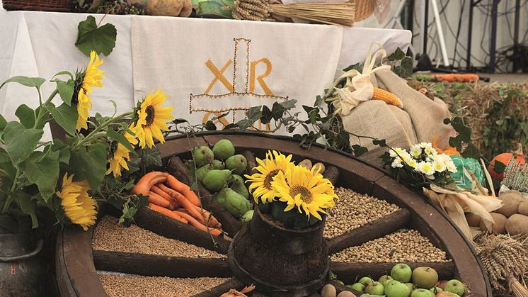 Erntedankfest auf dem Hofgut Richerode 