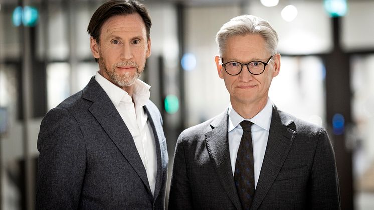 Klas Balkow och Anders Lexmon Axfood foto Magnus Fond