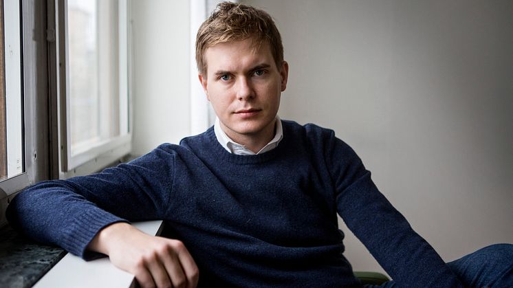Gustav Fridolin på Helsingborgs stadsbibliotek