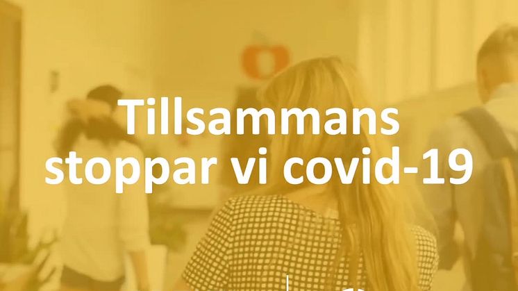 Tillsammans stoppar vi covid-19