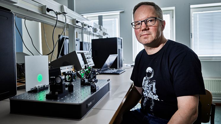 Mathias Milz, biträdande professor i atmosfärsvetenskap vid Luleå tekniska universitet